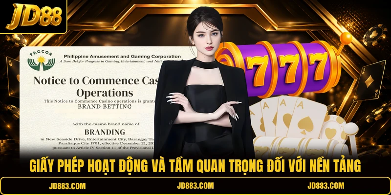 Giấy Phép Hoạt Động – Bảo Chứng Uy Tín Của JD88 - mudeti.bet